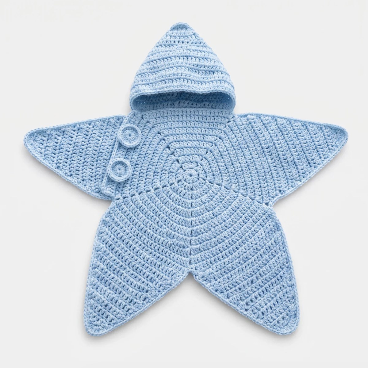 StarSnuggy baby swaddle in Blue