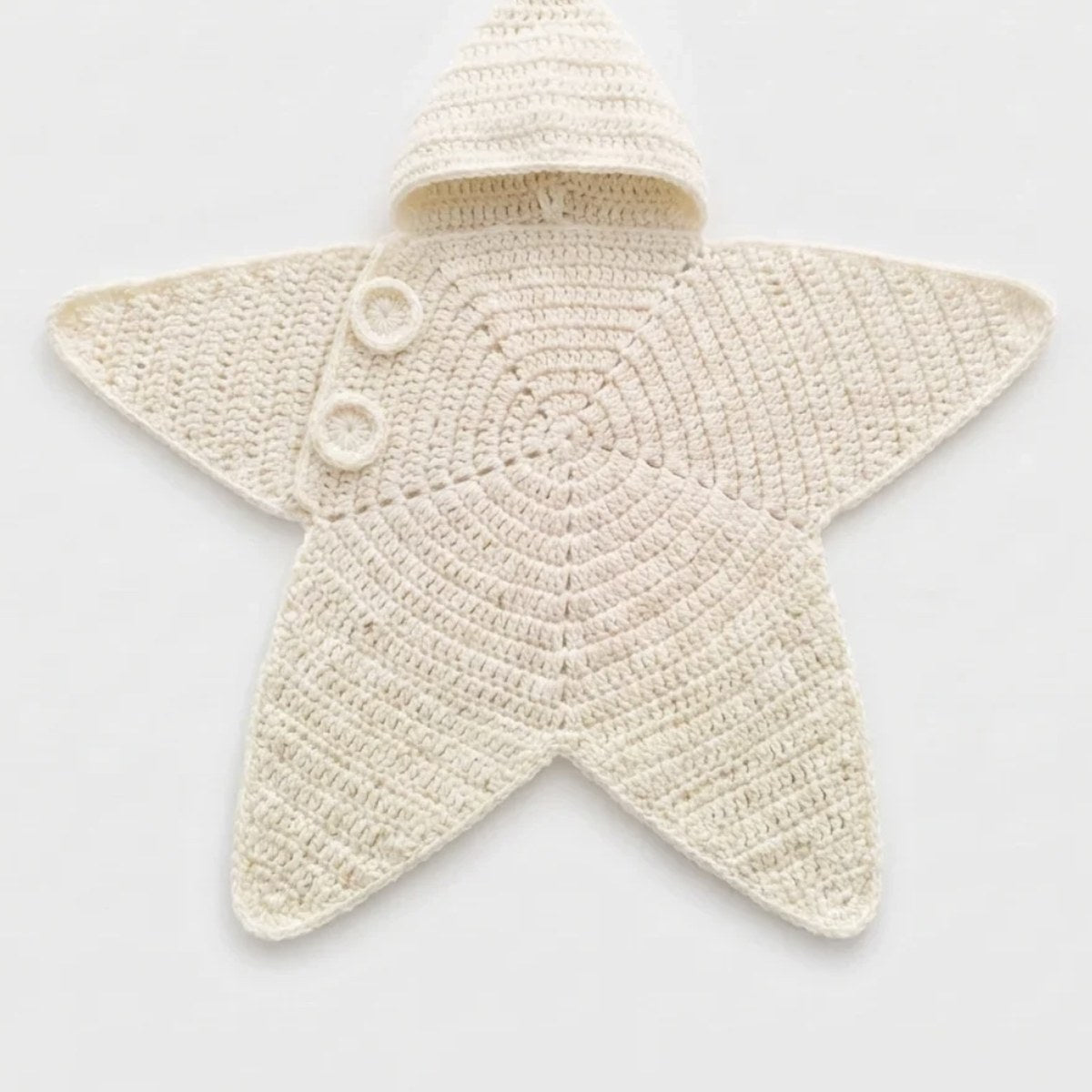 StarSnuggy baby swaddle in Cream